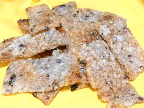 雑穀米ごはんでおせんべい